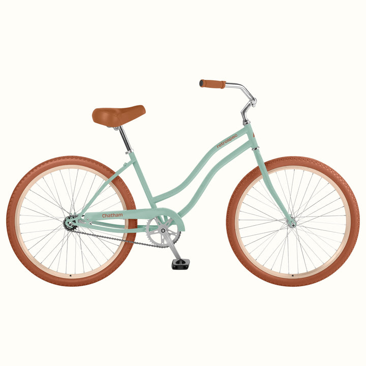 Chatham Beach Cruiser Bike - Step Through | Matcha